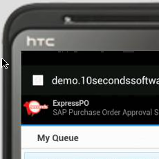 SAP on a HTC